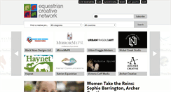 Desktop Screenshot of equestriancreativenetwork.com